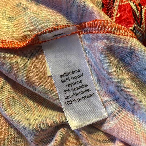 ✨maurices red patterned top✨ - Picture 4 of 4